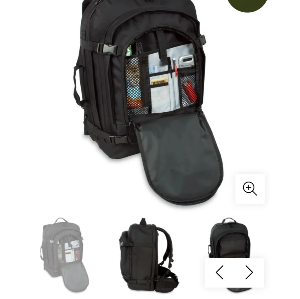 Sandpiper of California Black Military Mens Hiking Bugout Bag NEW - Picture 13 of 16